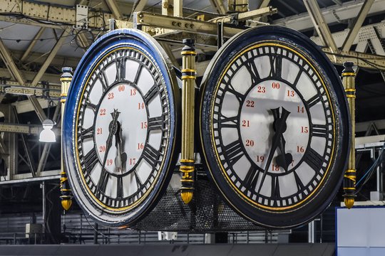 The clock at Waterloo